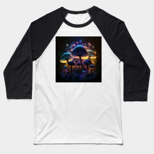 Magical Mushroom #004 Baseball T-Shirt